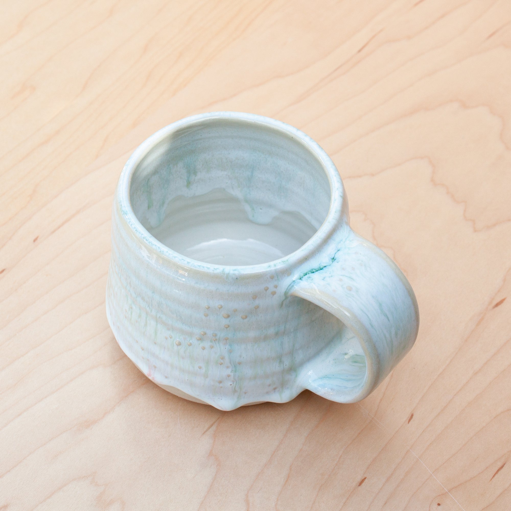 Barnacle Mug in Cloud Moss